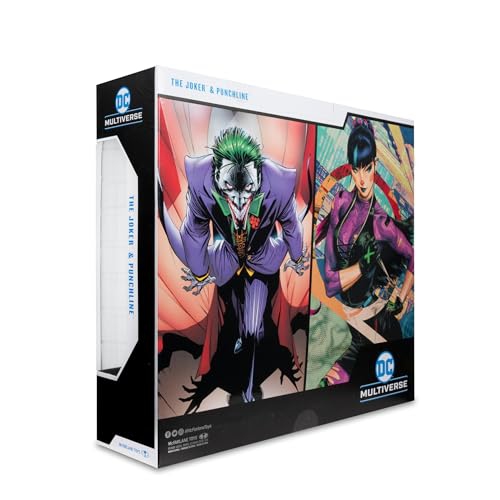 DC Multiverse Batman 7 Inch Action Figure - The Joker & Punchline
