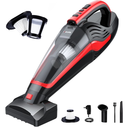 VacLife Cordless Handheld Vacuum Car Vacuum Cleaner Rechargeable with Motorized Brush Powerful Stair Vacuum w Reusable Filter LED Light Best Buy Canada