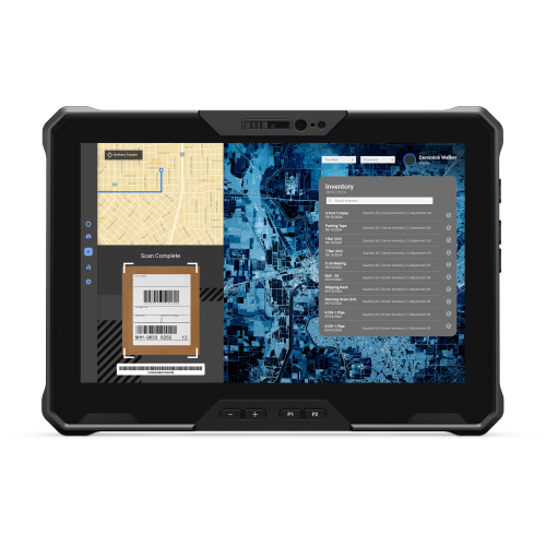 Refurbished-Dell Latitude 7030 Rugged Tablet, Intel Core i7-1260U, 10.1" FHD+ 1000-nits, Touch, 16GB, 512GB SSD, LAN, dGPS, Webcam, SD Card, Wi-Fi,