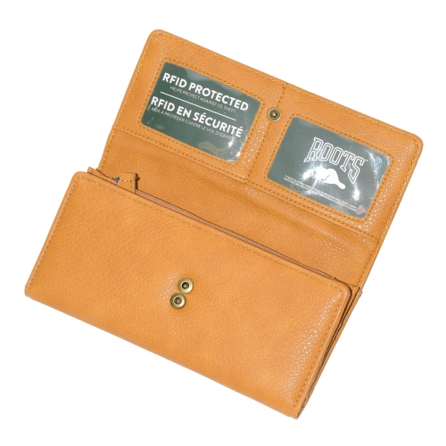 Ladies Slim Trifold Clutch Wallet