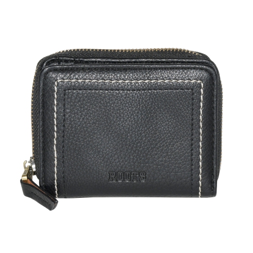 Ladies Compact Zip Around Snap Wallet