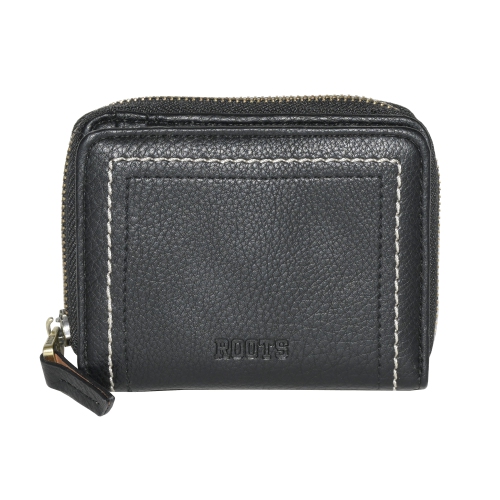 Ladies Compact Zip Around Snap Wallet