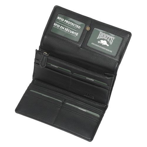 Ladies Slim Trifold Clutch Wallet