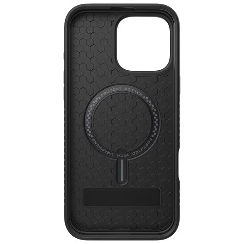 ZAGG Denali Snap with Kickstand Fitted Hard Shell Case for iPhone 16 Pro Max - Black