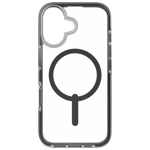 ZAGG Santa Cruz Snap Fitted Hard Shell Case with MagSafe for iPhone 16 - Black