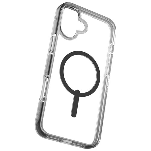 Étui rigide ajusté Santa Cruz Snap de ZAGG avec MagSafe pour iPhone 16 Plus - Noir