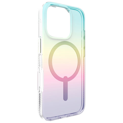 Étui rigide ajusté Milan Snap de ZAGG avec MagSafe pour iPhone 16 Pro - Iridescent