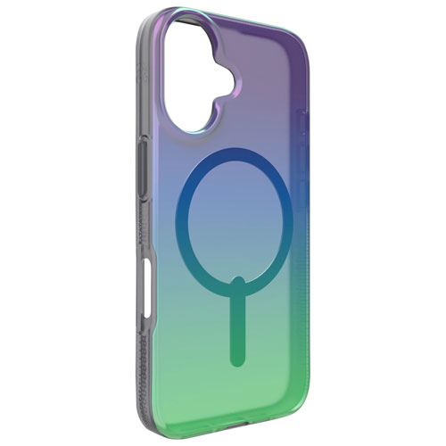 ZAGG Milan Snap Fitted Hard Shell Case with MagSafe for iPhone 16 - Raven Feather