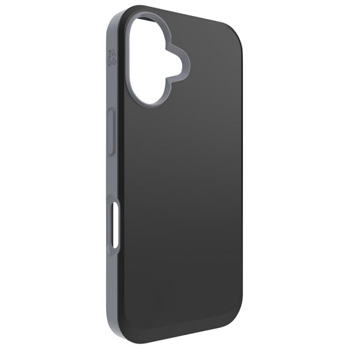 ZAGG SoHo Snap Fitted Hard Shell Case with MagSafe for iPhone 16 - Black