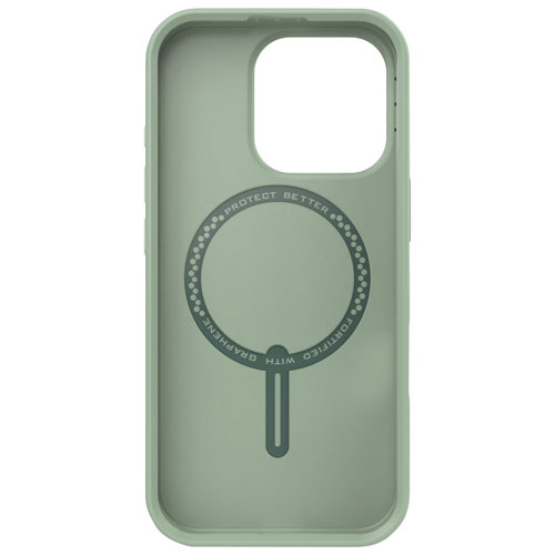 Étui rigide ajusté SoHo Snap de ZAGG avec MagSafe pour iPhone 16 Pro - Vert