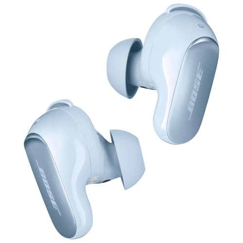 Boîte ouverte - Écouteurs boutons sans fil à suppression du bruit QuietComfort Ultra de Bose - Bleu pierre de lune