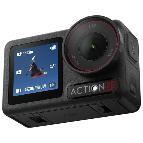 Caméra d'action 4K Osmo Action 5 Pro Standard Combo de DJI