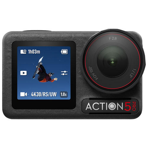 Caméra d'action 4K Osmo Action 5 Pro Adventure Combo de DJI