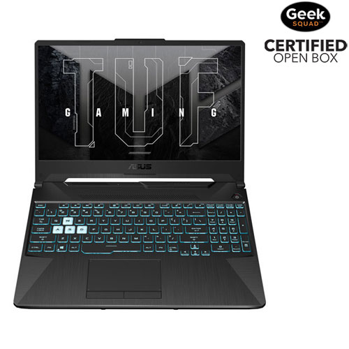 Boîte ouverte - Portable de jeu de 15,6 po TUF A15 d'ASUS - Noir graphite