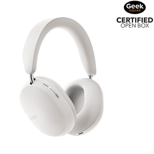 Boîte ouverte - Casque d'écoute Bluetooth à suppression du bruit Ace de Sonos - Blanc doux