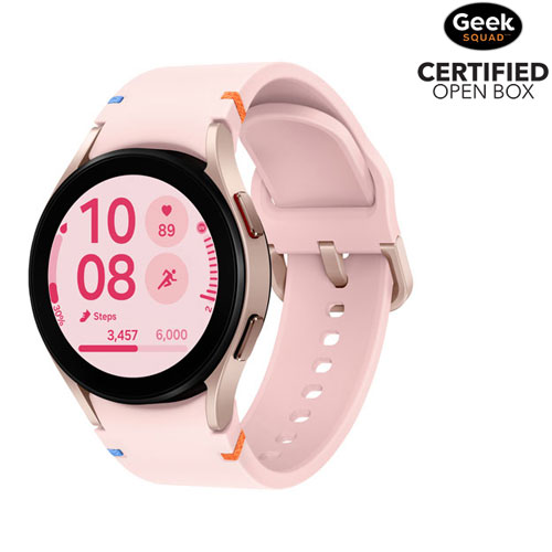 Open Box - Samsung Galaxy Watch FE 40mm Bluetooth Smartwatch - Pink Gold