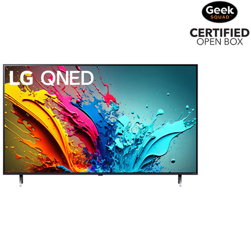 Open Box - LG 50" 4K UHD HDR QNED webOS Smart TV (50QNED85TUA) - 2024