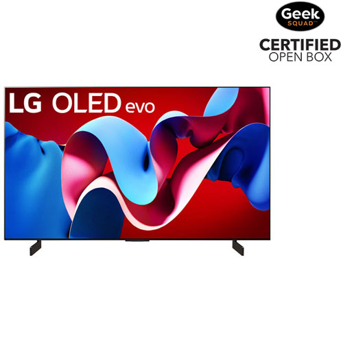 Open Box - LG C4 42" 4K UHD HDR OLED evo webOS Smart TV - 2024