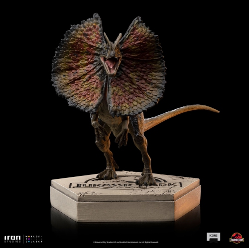 Jurassic Park - Dilophosaurus - Art Scale Icons