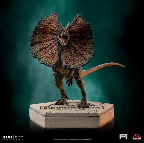Jurassic Park - Dilophosaurus - Art Scale Icons