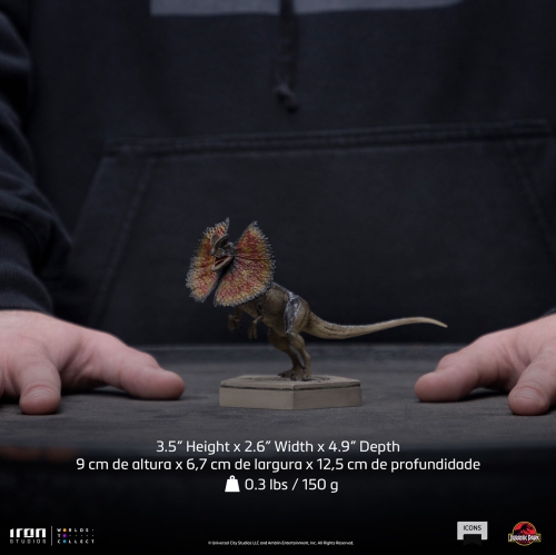 Jurassic Park - Dilophosaurus - Art Scale Icons