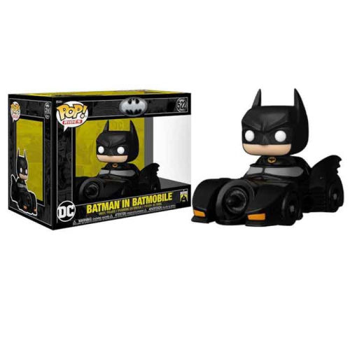 POP  Dc Heroes Batman 85Th Anniversary 3.75 Inch Action Figure Deluxe - Batman In Batmobile