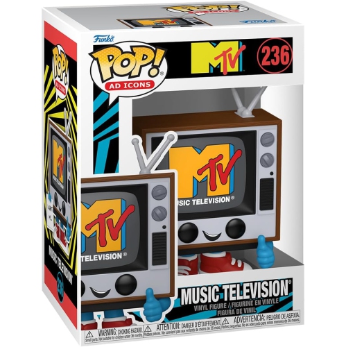 POP  Ad Icons Mtv 3.75 Inch Action Figure - Music Television #236 
