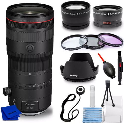CANON  Rf 24-105MM F/2.8 L Is Usm Z Lens ( Rf) 6347C002 - 9PC Accessory Kit