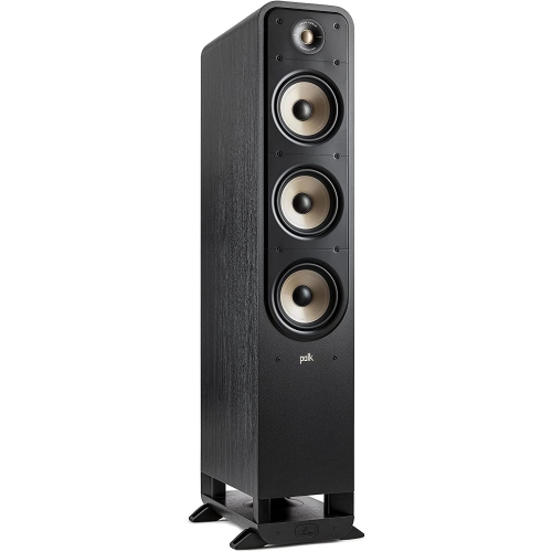 POLK AUDIO  Polk Signature Elite Es60 Tower Speaker - Hi-Res Audio Certified And Dolby Atmos & Dts:x Compatible, 1" Tweeter & Three 6.5" Woofers