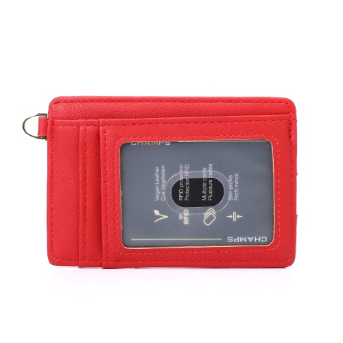 CHAMPS Iconic Collection – porte-cartes mince à blocage RFID