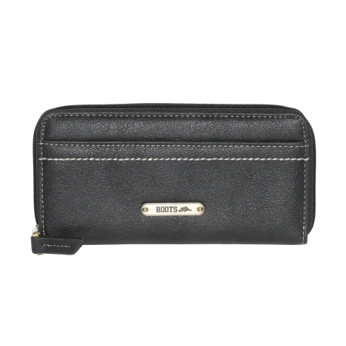 Ladies Slim Zipper Round Wallet