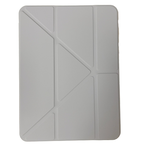 TopSave Smart Case iPad Air 11 Inch(M2) 2024 with Pencil Holder, Clear Back Slim Tri-fold & Y-Shape Fold Folio Stand Shell, Auto Wake/Sleep, Lavender