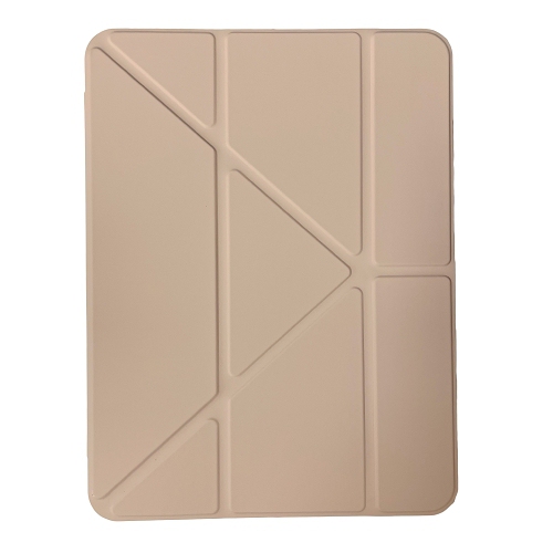 TopSave Smart Case iPad 11"(18-22), Air 4(10.9"(20)/5(10.9"(22))/6th Gen with Pencil Holder, Clear Back Slim Tri-fold & Y-Shape Fold Folio Stand