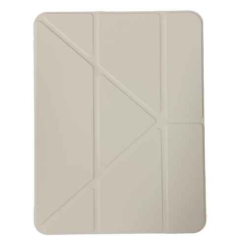 TopSave iPad de 10,9 po 10ᵉ gén, iPad 11ᵉ gén d'Apple (2025) avec porte-stylet, dos transparent mince à trois volets et étui folio pliable en Y,