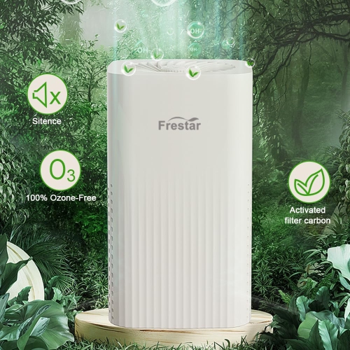 Frestar Small Air Purifier and Diffuser 2 in 1 for Office Bedroom Home, Desktop Air Purifier with HEPA Filter for Smoke, Dust, Pets, Super Quiet