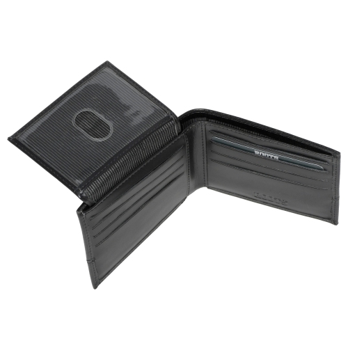 Men's Slim Wallet with Non Removable Top Flap