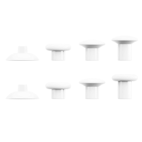 ThumbsGear Interchangeable Ergonomic Thumbstick for PS5 Controller, for PS4 All Model Controller - 3 Height Domed and Concave Grips Adjustable