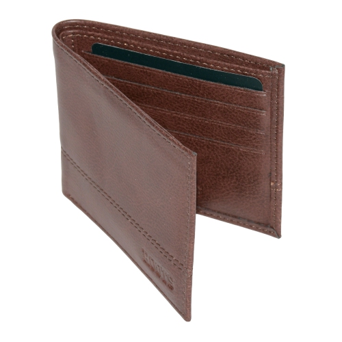 Men's Slim Billfold Wallet Brown