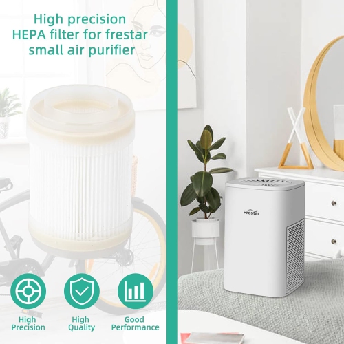 Filtre HEPA Freestar – petit filtre de rechange pour purificateur d’air, paquet de 1
