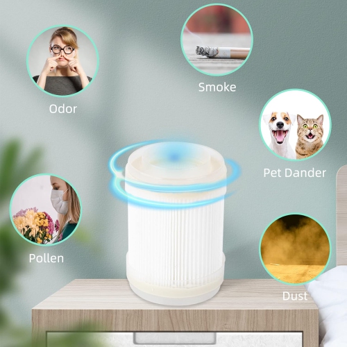 Filtre HEPA Freestar – petit filtre de rechange pour purificateur d’air, paquet de 1