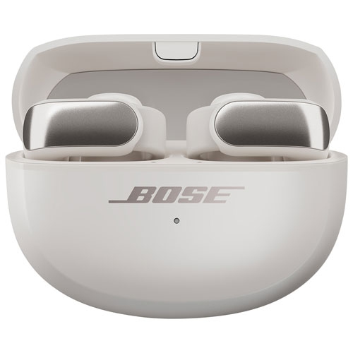 Boîte ouverte - Écouteurs boutons Ultra Open de Bose avec technologie OpenAudio - fumée blanche