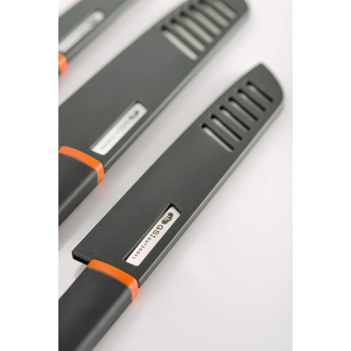 GSI Outdoors | Santoku Knife Set Compact, stainless steel blades
