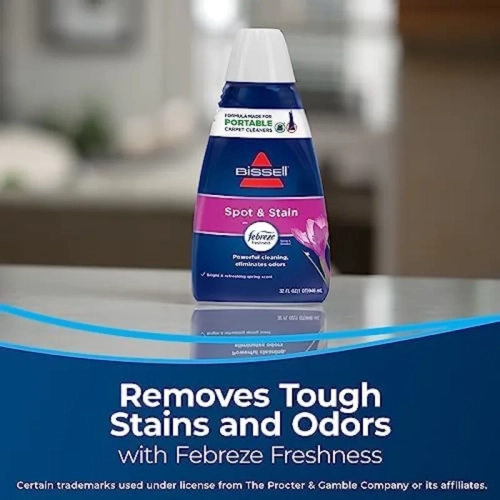 Bissell Little Green Portable Carpet Cleaner with Stain Brush - for Carpet & Upholstery, Household & Automotive - 15 ft Cord