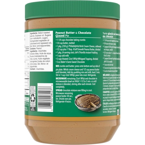 Beurre d'arachide crémeux Kraft – Pot 2 kg, tartinade crémeuse et délicieuse