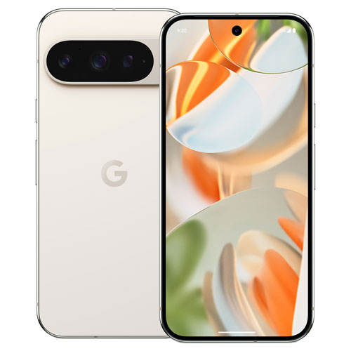 Pixel 9 Pro de 256 Go de Google avec Fido - Porcelaine - Financement mensuel