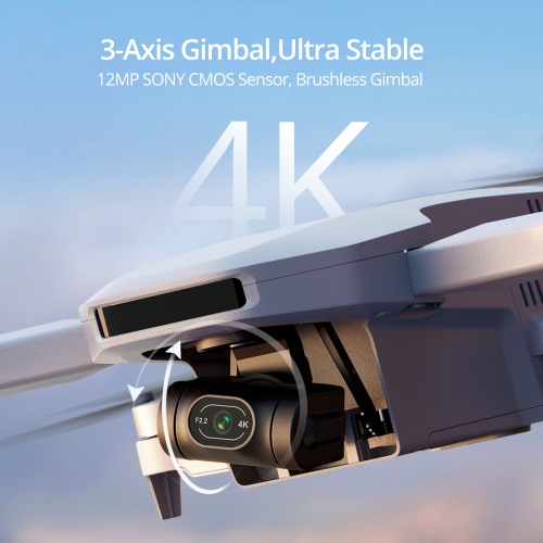Potensic ATOM 3-Axis Gimbal 4K GPS Drone, Under 249g, 96 Mins Flight, Max 6KM Transmission, Visual Tracking, 4K/30FPS QuickShots, Foldable for Adults