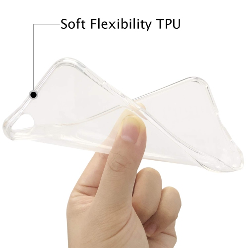 iPhone 11 XR - Shockproof, Yellowing-Resistant Slim Transparent TPU Cover