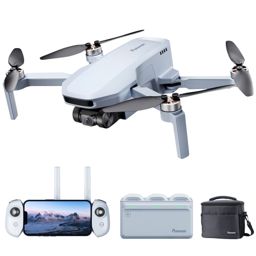 Potensic ATOM SE GPS Drone with 4K EIS Camera, Under 249g, 93 Mins Flight, 4KM FPV Transmission, Brushless Motor, Max Speed 16m/s, 60W Fast Parallel