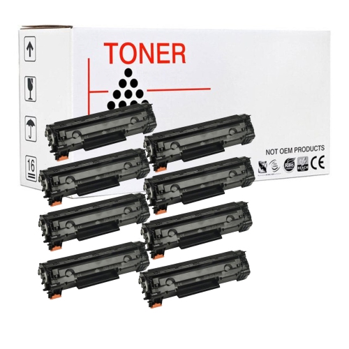 Max Saving - 8Pack CRG128 Toner Cartridge Compatible for Canon 128,Canon128