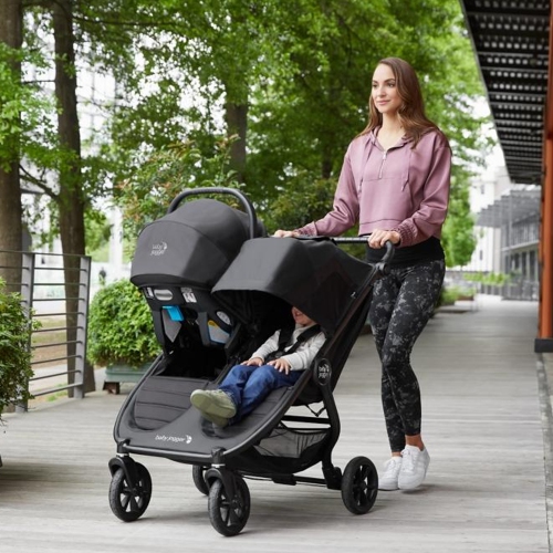 Poussette double City Mini GT2 de Baby Jogger - Jet